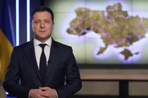 Tổng thống Ukraine Volodymyr Zelensky (Ảnh: RT)