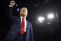 Tổng thống Mỹ Donald Trump xác nhận về ý định tranh cử nhiệm kỳ thứ ba. Ảnh: Getty.