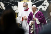 Giáo hoàng Francis (phải) bắt đầu chuyến thăm Iraq vào ngày 5/3 (Ảnh: NYTimes)