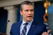 Bộ trưởng Quốc phòng Mỹ Pete Hegseth tại Washington, DC, ngày 30/1. Ảnh: Getty.