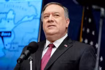 Ngoại trưởng Mỹ Mike Pompeo hứng nhiều đòn công kích từ các nhà ngoại giao "chiến lang" của Trung Quốc (Ảnh: Reuters)