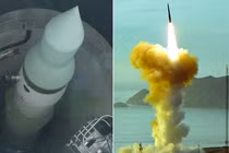 Tên lửa đạn đạo liên lục địa hạt nhân Minuteman III của Mỹ. Ảnh: MW.