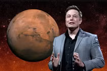 Elon Musk từng nhiều lần công khai ý định muốn đưa con người lên sinh sống trên Sao Hỏa, nhờ vào công ty SpaceX của mình. Ảnh: Getty.