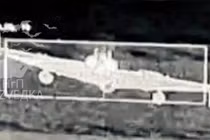 Máy bay không người lái Geran-2 với hộp đựng mìn. Ảnh: MW.