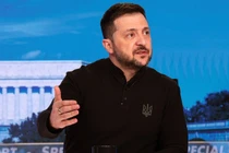 Tổng thống Ukraine Volodymyr Zelensky. Ảnh: Getty.