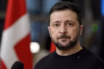 Tổng thống Ukraine Volodymyr Zelensky. Ảnh: Getty.