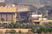 Đại sứ quán Mỹ tại Iraq trong bức ảnh chụp vào năm 2020. Ảnh: Reuters.