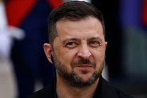 Tổng thống Ukraine Volodymyr Zelensky. Ảnh: Getty.