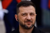 Tổng thống Ukraine Volodymyr Zelensky. Ảnh: Getty.