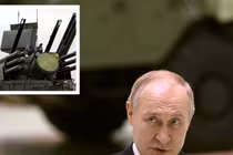 Nơi ở của Tổng thống Nga Vladimir Putin được bảo vệ bởi hệ thống Pantsir-S1 (Ảnh: Newsweek)