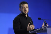 Tổng thống Ukraine Volodymyr Zelensky. Ảnh: Getty.