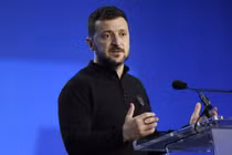 Tổng thống Ukraine Volodymyr Zelensky. Ảnh: Getty.