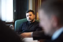 Tổng thống Ukraine Volodymyr Zelensky. Ảnh: Getty.