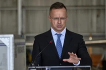 Bộ trưởng Ngoại giao Hungary Peter Szijjarto. Ảnh: Getty.