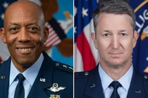 Hôm 21/2, ông Trump tuyên bố bãi chức Chủ tịch Hội đồng Tham mưu trưởng Liên quân của Đại tướng Charles Brown và thay bằng Trung tướng Dan Caine. Ảnh: Sohu.