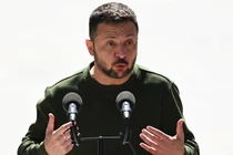 Tổng thống Ukraine Volodymyr Zelensky (Ảnh: Getty)