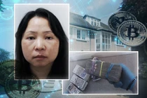 Jian Wen đổi đời, sống trong xa hoa sau khi thực hiện hành vi rửa tiền bitcoin (Ảnh: Skynews)