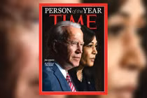 Ông Joe Biden và bà Kamala Harris được Time bình chọn là Nhân vật của Năm 2020 (Ảnh: Brightspot)