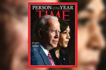 Ông Joe Biden và bà Kamala Harris được Time bình chọn là Nhân vật của Năm 2020 (Ảnh: Brightspot)