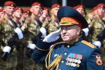 Thượng tướng Viktor Strigunov bị bắt giữ vì nhiều cáo buộc tham nhũng. Ảnh: Sputnik.