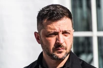 Tổng thống Ukraine Volodymyr Zelensky. Ảnh: Getty.