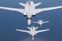 Các máy bay ném bom tầm xa Tu-22M của Nga. Ảnh: MW.