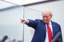 Ứng viên Tổng thống đảng Cộng hòa Donald Trump tại một sự kiện tranh cử ở Asheboro, North Carolina ngày 21/8 (Ảnh: Getty)