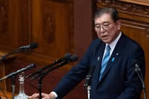 Thủ tướng Nhật Bản Shigeru Ishiba tại Tokyo, Nhật Bản, ngày 24/1. Ảnh: Getty.