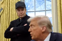 Mối quan hệ giữa Elon Musk và Tổng thống Mỹ Donald Trump đang có rạn nứt liên quan tới thuế đối ứng. Ảnh: Reuters.