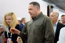 Ông Andriy Yermak, trợ lý thân cận của Tổng thống Ukraine Volodymyr Zelensky, có chuyến thăm Washington. Ảnh: Guardian.