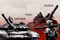 Cuộc chiến giữa Nga và Ukraine đã vượt mốc năm thứ ba. Ảnh: BBC.