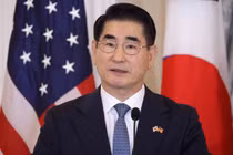 Bộ trưởng Quốc phòng Hàn Quốc Kim Yong-hyun. Ảnh: Getty.