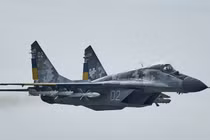 Máy bay chiến đấu MIG-29 của Ukraine. Ảnh: Getty.