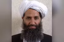 Ảnh chụp Haibatullah Akhundzada tại một địa điểm không xác định (Ảnh: CNA)