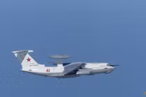 Máy bay A-50 của Nga bay gần đảo tranh chấp Takeshima/Dokdo vào tháng 7/2019 (Ảnh: Reuters)