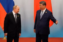 Theo đoạn ghi âm ghi lại trên camera quan sát, ông Putin và ông Tập đã nói về khả năng sống thọ thông qua cấy ghép nội tạng và các thủ thuật y tế tiên tiến. Ảnh: Politico.