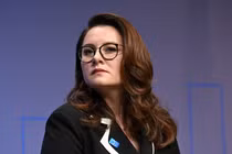 Bà Yulia Svyrydenko, Phó Thủ tướng thứ nhất kiêm Bộ trưởng Kinh tế Ukraine. Ảnh: Reuters.