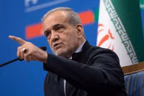 Tổng thống Iran Masoud Pezeshkian. Ảnh: Getty.