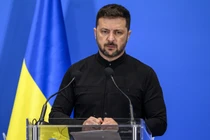 Tổng thống Ukraine Volodymyr Zelensky. Ảnh: Getty.