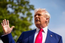 Tổng thống Mỹ Donald Trump tại Nhà Trắng, Washington, DC. ngày 3/4. Ảnh: Getty.