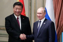 Quan hệ giữa Chủ tịch Tập Cận Bình và Tổng thống Vladimir Putin ngày càng trở nên thân thiết (Ảnh: TASS)