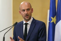 Ngoại trưởng Pháp Jean-Noel Barrot phát biểu tại cuộc họp báo ở Beirut, Lebanon ngày 30/9/2024 (Ảnh: Getty)