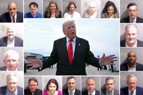 Tổng thống Mỹ Donald Trump ân xá cho hàng loạt đồng minh trong vụ "cử tri giả" năm 2020. Ảnh: NYPost.