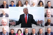 Tổng thống Mỹ Donald Trump ân xá cho hàng loạt đồng minh trong vụ "cử tri giả" năm 2020. Ảnh: NYPost.