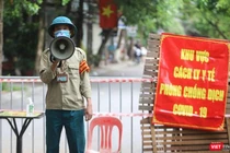 Khu vực cách ly y tế.