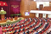 Toàn cảnh Hội nghị lần thứ I Ban Chấp hành Trung ương Đảng khoá XIII.