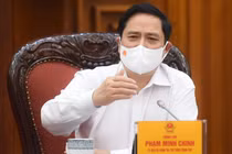 Thủ tướng Phạm Minh Chính chủ trì cuộc họp. 