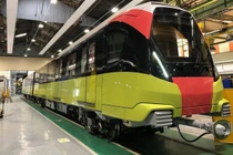 Dự kiến đoàn tàu đầu tiên của tuyến đường sắt Nhổn - Ga Hà Nội sẽ được đưa về nước vào tháng 7/2020. Ảnh: Sở GTVT Hà Nội.