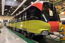 Dự kiến đoàn tàu đầu tiên của tuyến đường sắt Nhổn - Ga Hà Nội sẽ được đưa về nước vào tháng 7/2020. Ảnh: Sở GTVT Hà Nội.