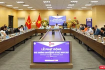 Toàn cảnh lễ phát động Chương trình bình chọn, trao tặng giải thưởng “Chuyển đổi số Việt Nam - Vietnam Digital Awards” năm 2021